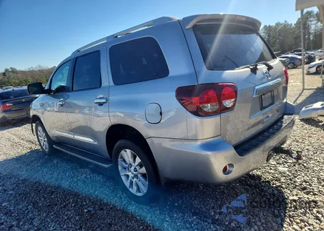2018 Toyota Sequoia Platinum z USA, uszkodzony, nr VIN 5TDYY5G19JS071655